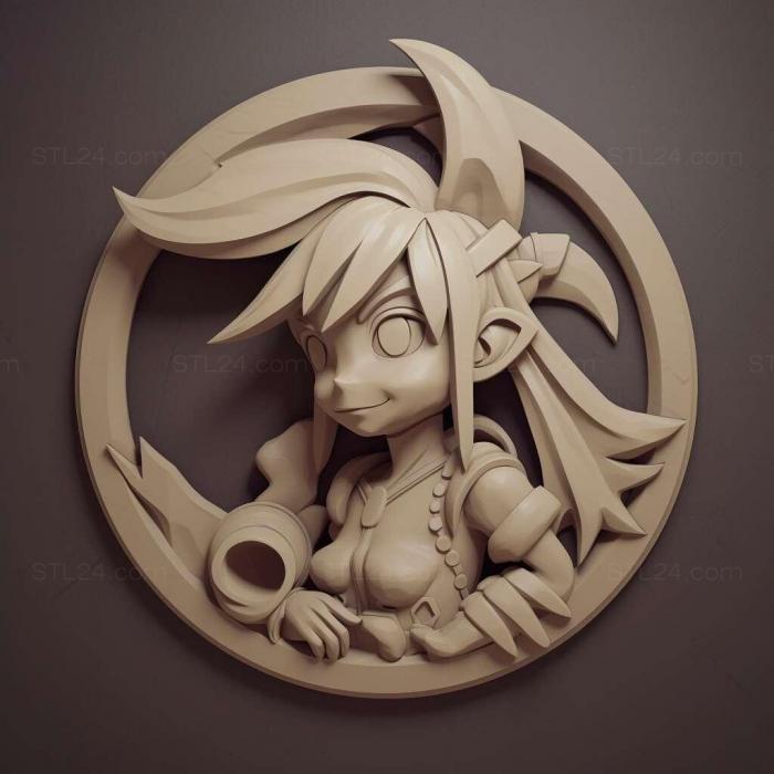 Games (Disgaea DS 4, GAMES_29248) 3D models for cnc